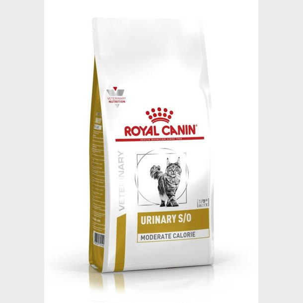Royal Canin Urinary Moderate Calorie til kat - 1,5 kg, 3,5 kg, 7 kg og 12 x 85g vdfoder.