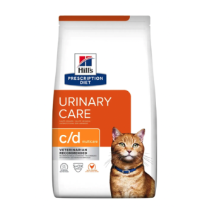 Hill's Feline c/d - 1,5 kg, 3 kg, 8 kg, 12 kg, 12 x 85 g m. kylling eller 12 x 85 g m. laks