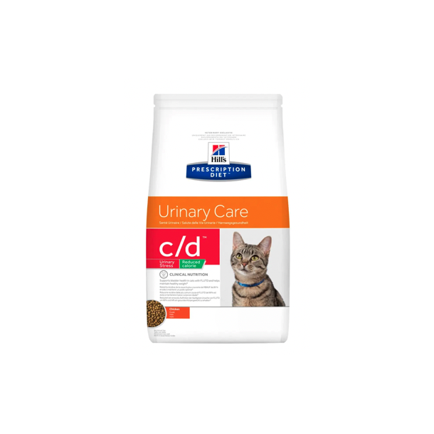 Hill's Feline c/d Reduceret kalorieindhold - 1,5 kg, 3 kg, 8 kg eller 12 x 85 g vdfoder