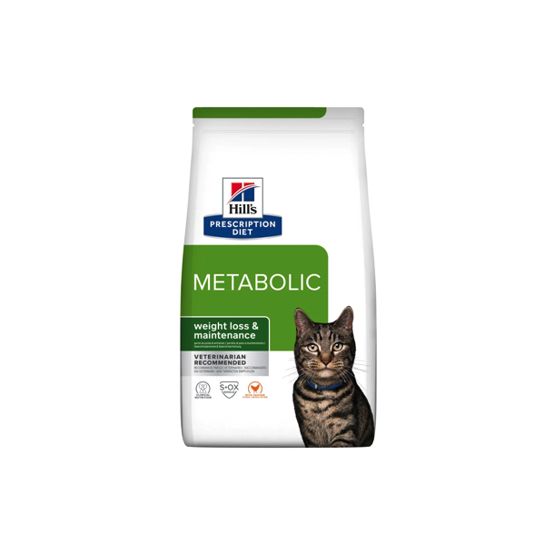 Hill's Feline Metabolic - 1,5 kg, 3 kg, 8 kg, 12 kg eller 12 x 85 g vdfoder