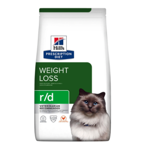 Hill's Feline r/d - 1,5 kg, 3 kg eller 24 x 156 g dser