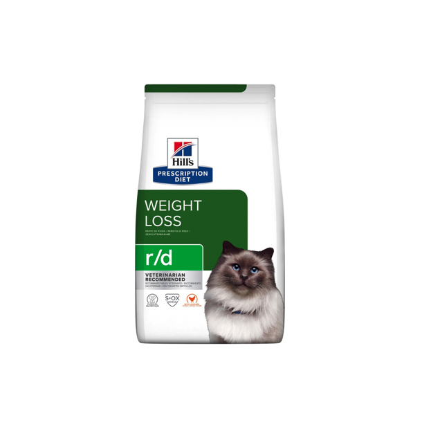 Hill's Feline r/d - 1,5 kg, 3 kg eller 24 x 156 g dser