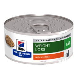 Hill's Feline r/d - 1,5 kg, 3 kg eller 24 x 156 g dser