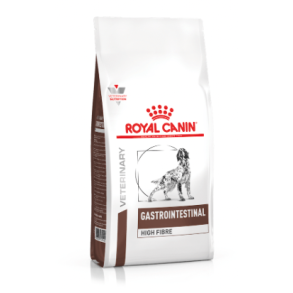 Royal Canin Gastrointestinal High Fibre - 2 kg, 7,5 kg og 14 kg.