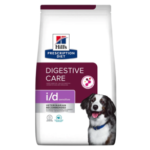 Hill's i/d Sensitive trfoder til hunde med g & ris - 1,5 kg, 4 kg eller 12 kg.