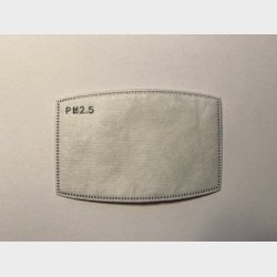 Bld lkker stof ansigtsmaske - 2-lags, med lomme til filter og i festlige farver.