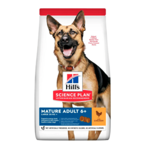 HILL'S SCIENCE PLAN Large Breed Mature Adult 6+ hundefoder med kylling - 12 kg