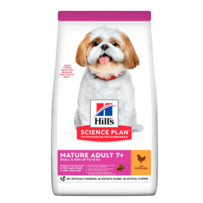 HILL'S SCIENCE PLAN Small & Mini Mature Adult 7+ hundefoder med kylling - 1.5 kg, 3 kg eller 6 kg