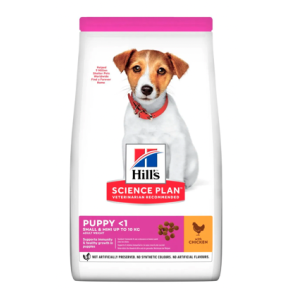HILL'S SCIENCE PLAN Small & Mini hvalpefoder med kylling - 1,5 kg, 3 kg eller 6 kg.