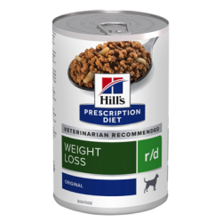 Hill's Canine r/d - 1,5 kg, 4 kg, 10 kg eller 12 x 350 g dser