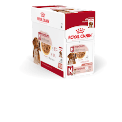 Royal Canin Medium Adult - 4-, 10-, 15 kg og 10 x 140 g vdfoder